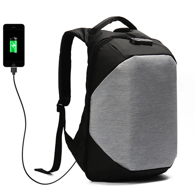 

New Backpack Male Travel College Student Bag Computer Backpack Usb Charging Casual Waterproof Anti-theft Backpacks