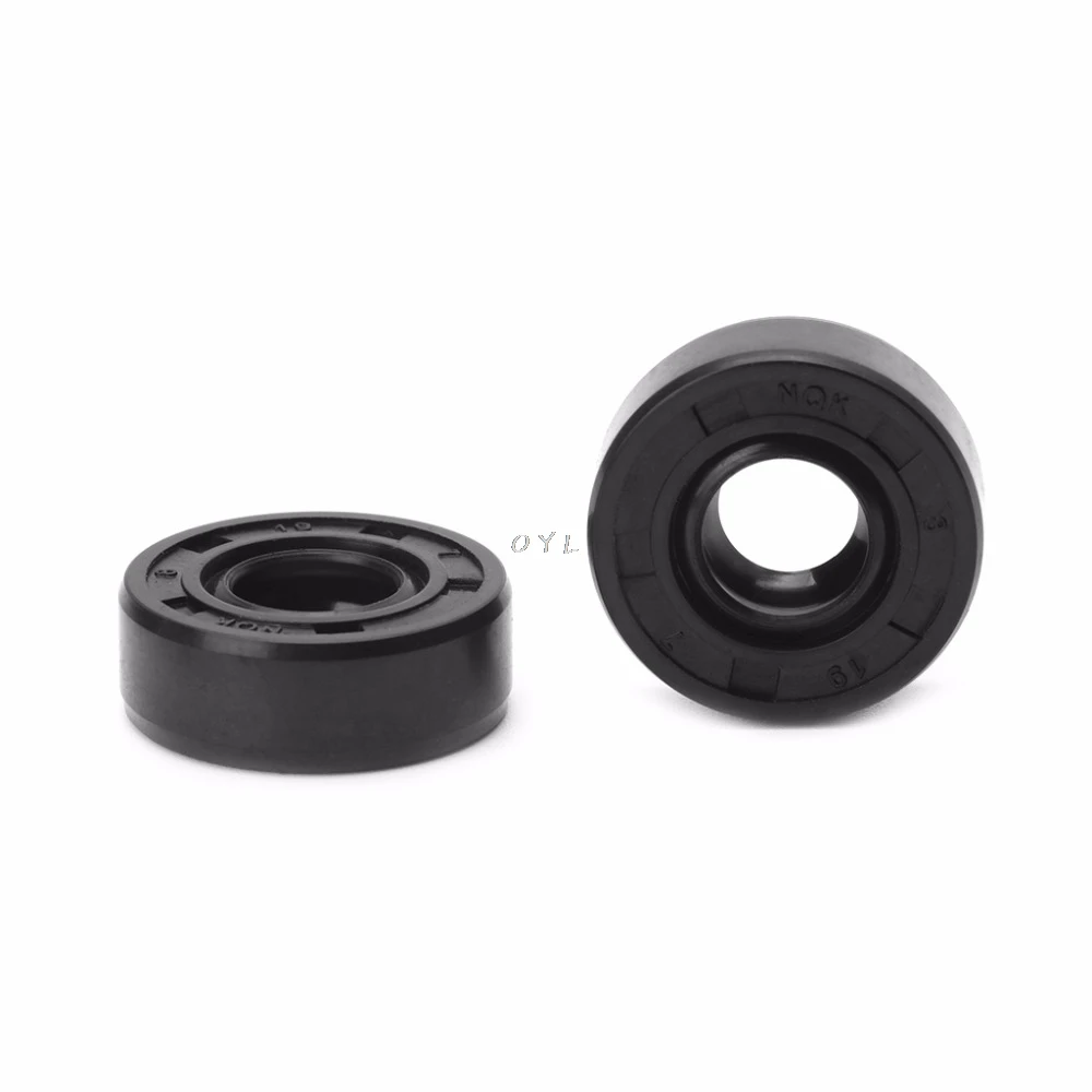 2pcs/set 8x19x7mm Wearable Breadmaker Sorbet Machine Blender Repair Parts Oil Seal Ring