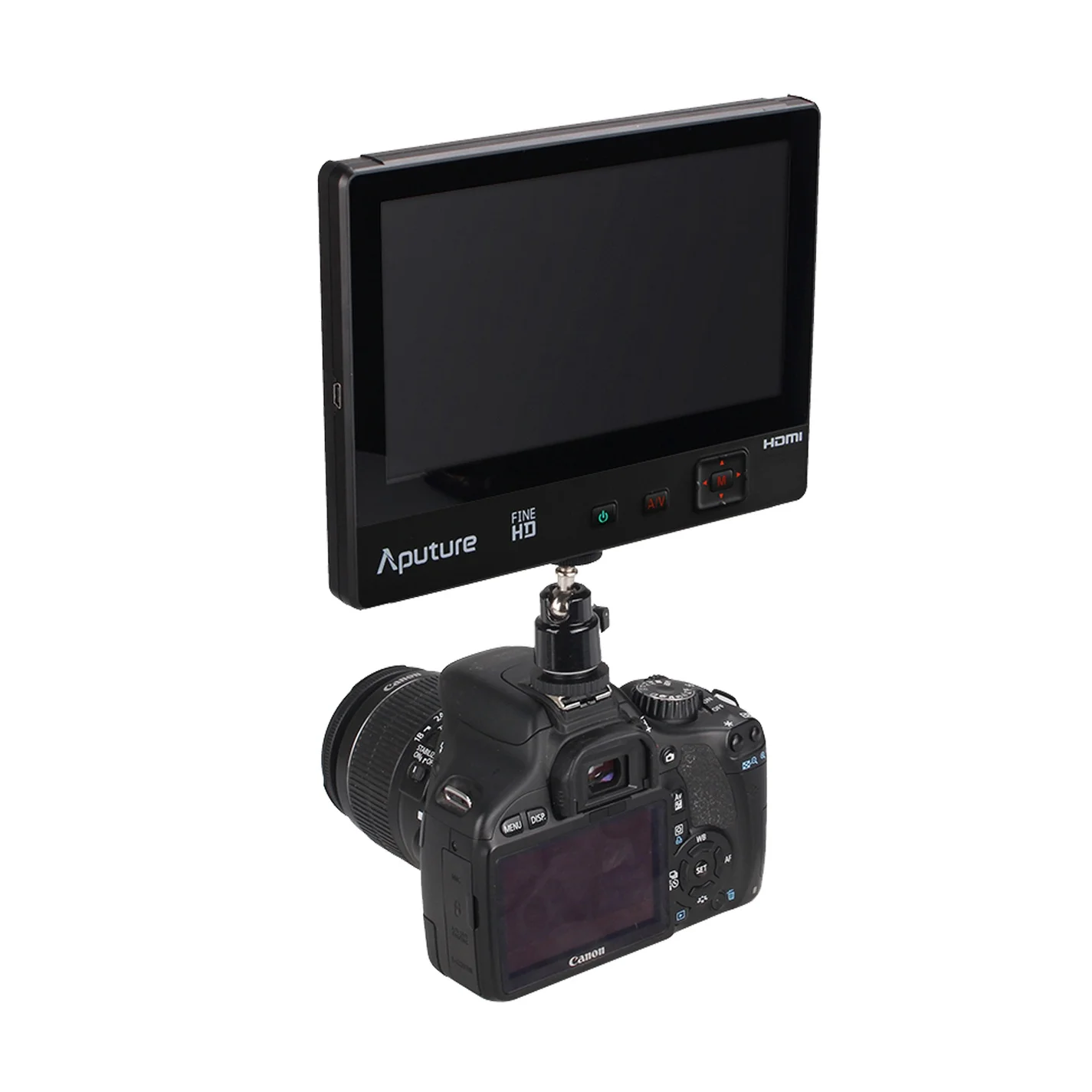 Aputure VS-1 FineHD цифровой 7 дюймов ЖК-дисплей полевой видеомонитор, V-Экран VS-1 FineHD с поддержкой HDMI AV для видеокамеры DSLR