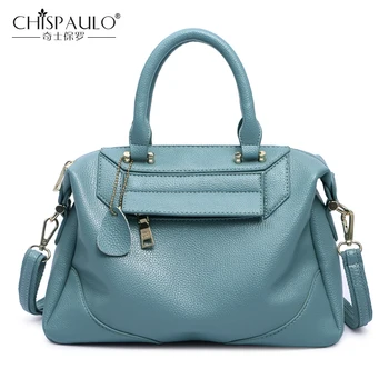 

CHISPAULO Designer Womens Handbags High Quality Brand Lady Top PU Leather Bags For Women Messenger crossbody Evening Bags
