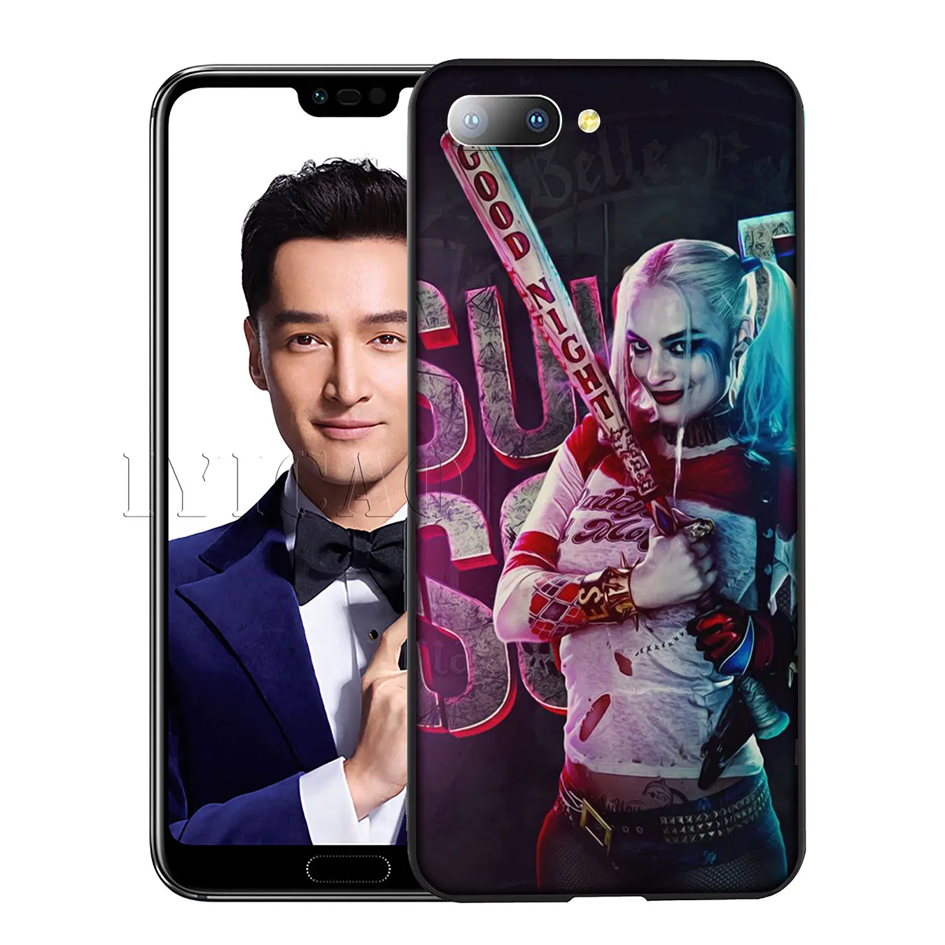 IYICAO отряд самоубийц любовь силиконовый мягкий чехол для Huawei Y7 Y6 Prime Y9 2018 Honor 8C 8X 8 9 10