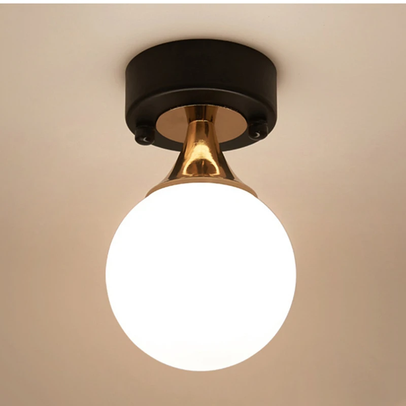 

Mondern Globe Ceiling Light Surface Mount Round Ball E14 Ceiling Lamp for Corridor Stair Bedroom Kitchen Home