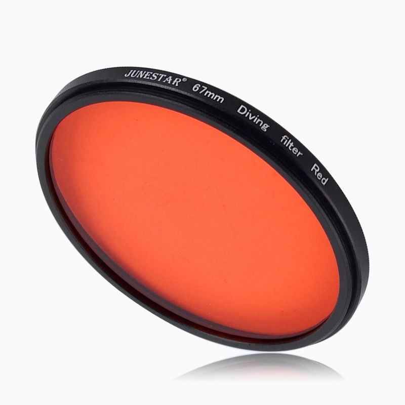 filtro de mergulho vermelho roxo amarelo para sony nikon lente da câmera