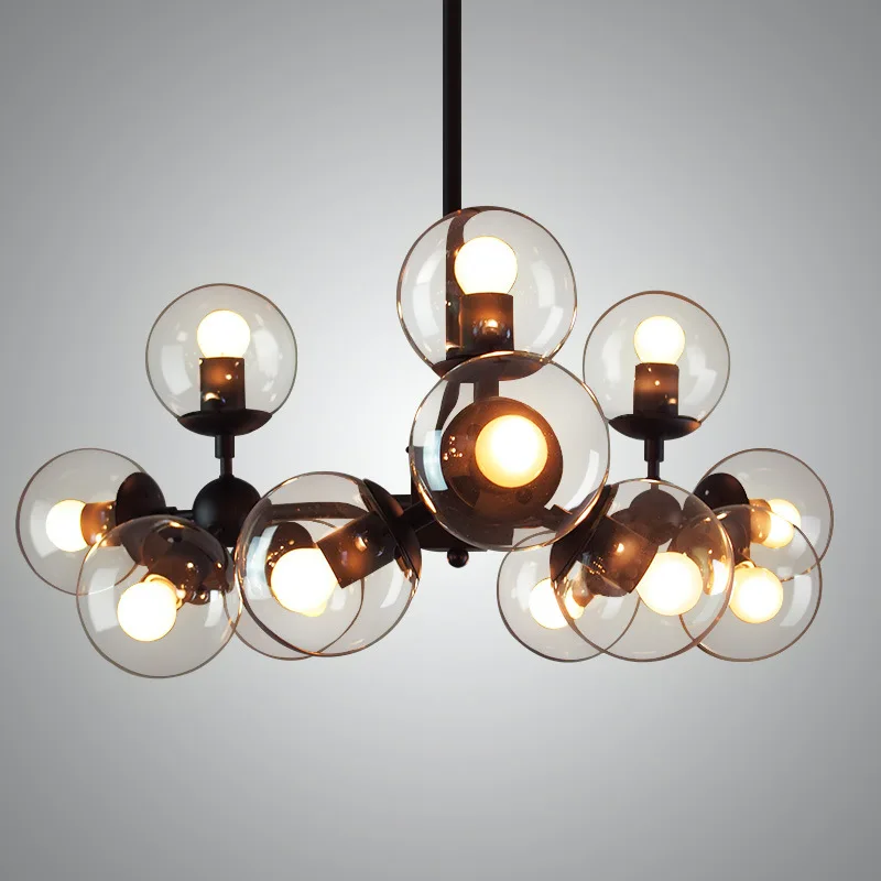 american style pendant light with bulbs glass vintage restaurant