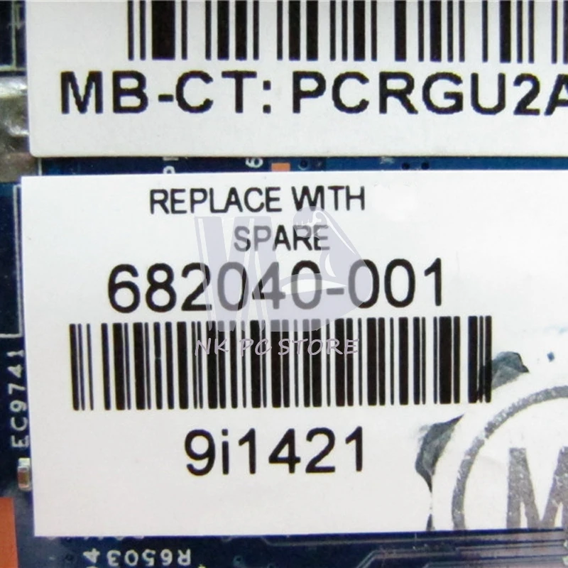 NOKOTION 682040-501 682040-001 аккумулятор большой емкости для hp павильон DV7 DV7T DV7-7000 Материнская плата ноутбука 17 дюймов HM77 DDR3 GT650M 2GB видеокартой