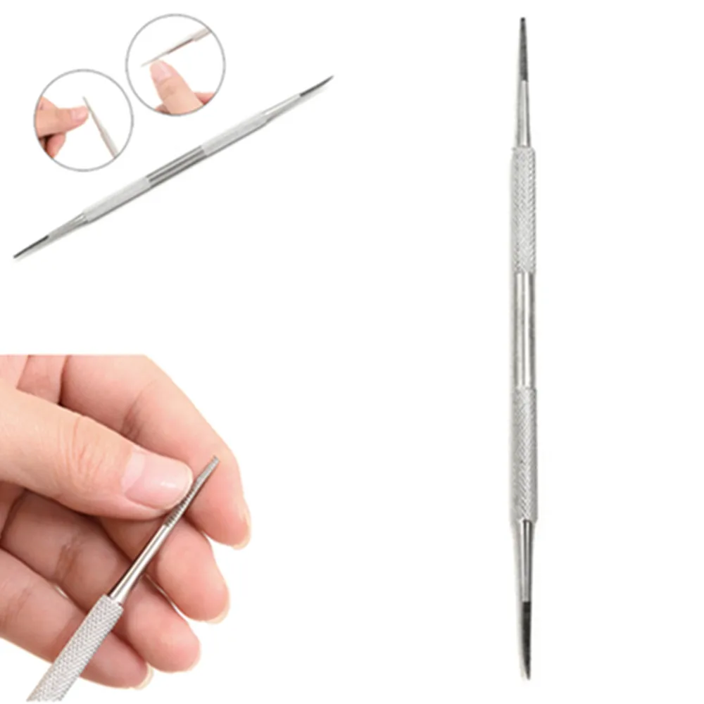 

Double Ended Stainless Toe Nail File Pedicure File Satin Edge Ingrown Toe Nail Lifter Onychomycosis Paronychia Podiatry Chiropod