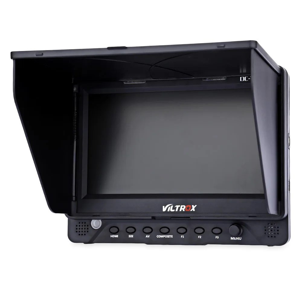 

VILTROX DC - 70EX Professional 7 inch TFT LCD Monitor HDMI Camera Video Monitor With USB Port Adapter Sun Shade Hood for DSLR