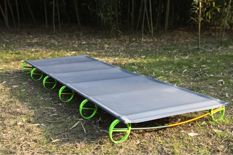 200kg Bearing Ultralight Aluminium alloy Portable Folding Camping bed nursing office lunch cot Easy Install Movable sleeping bed 200kg Bearing Ultralight Aluminium alloy Portable Folding Camping bed nursing office lunch cot Easy Install Movable sleeping bed