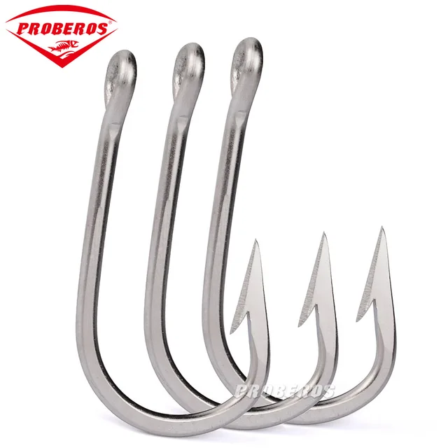 Buy Deep sea boat fishing hook stainless steel barbed