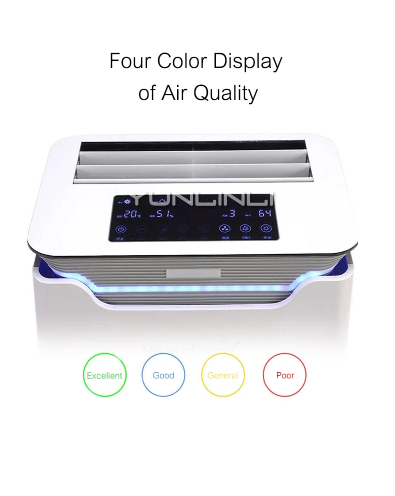 Negative Ion Household Fogfree Humidification Air Purifier Dust Smog