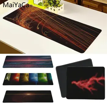 

MaiYaCa Sun Red Light Rays Striking Anti-Slip Durable Silicone Computermats Size for 30x60cm and 30x90cm Gaming Mousepads