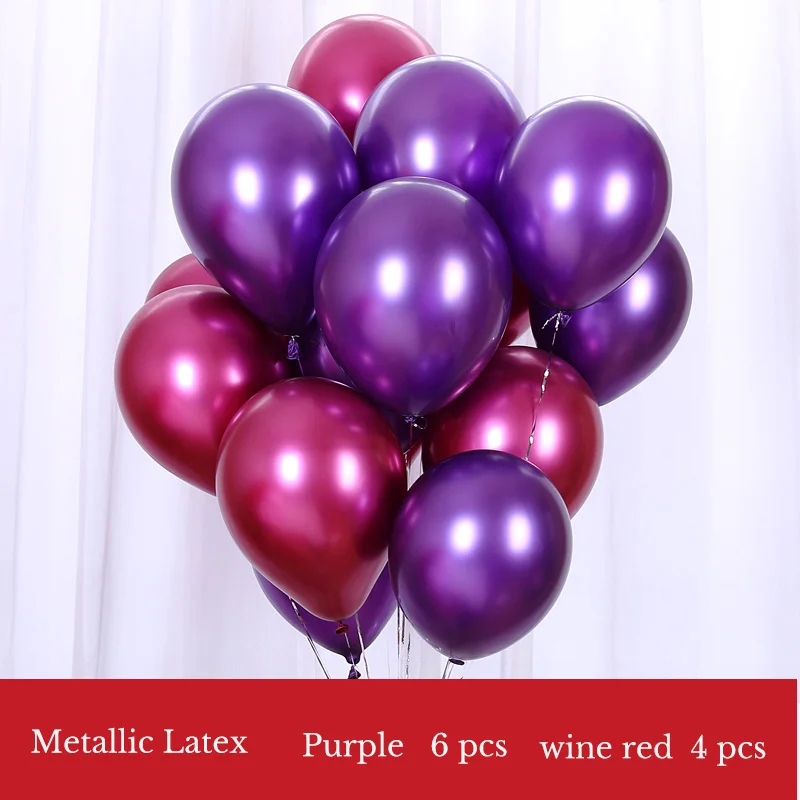 matellic purple+wine red