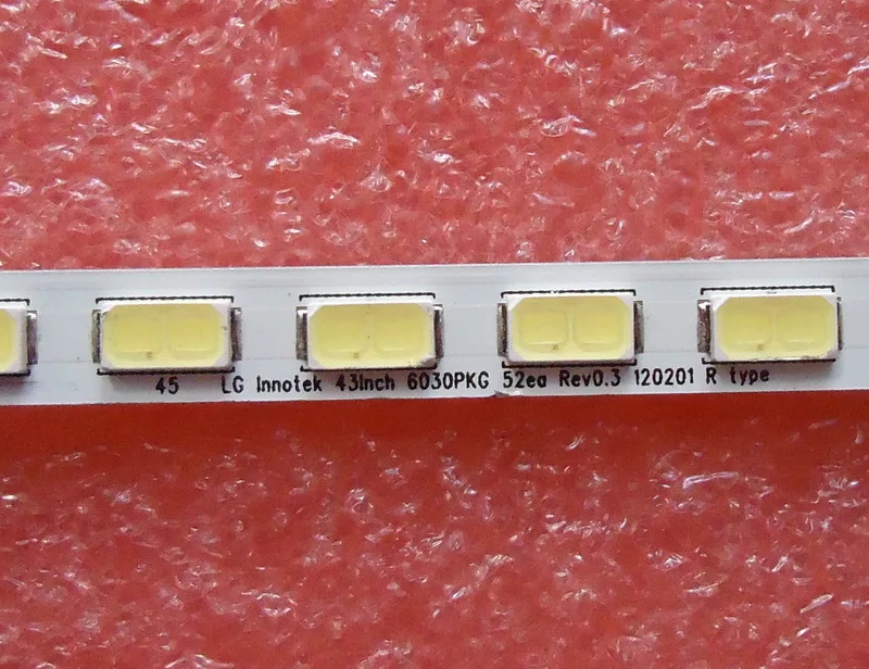 FOR TCL L43E5000E LED Article lamp G40-430531EL-02 G45-L10052L3-02 1piece=52LED 462MM for tcl l40f3200b article lamp 40 down lj64 03029a lta400hm13 screen 1piece 60led 455mm 2pieces lot