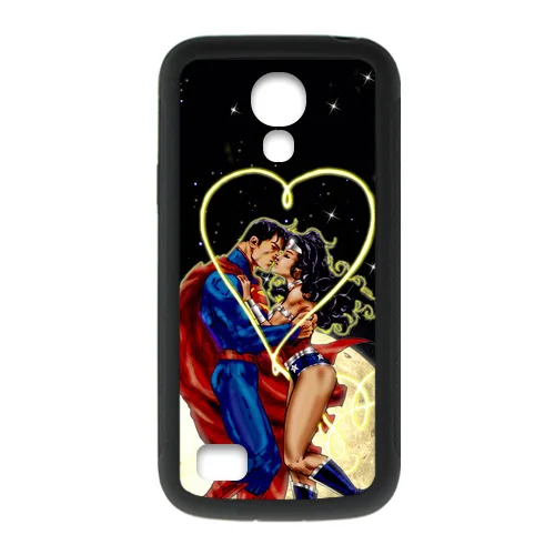 Hot Sale Wonder Woman and Superman Case for Samsung Galaxy S4 mini Soldes |