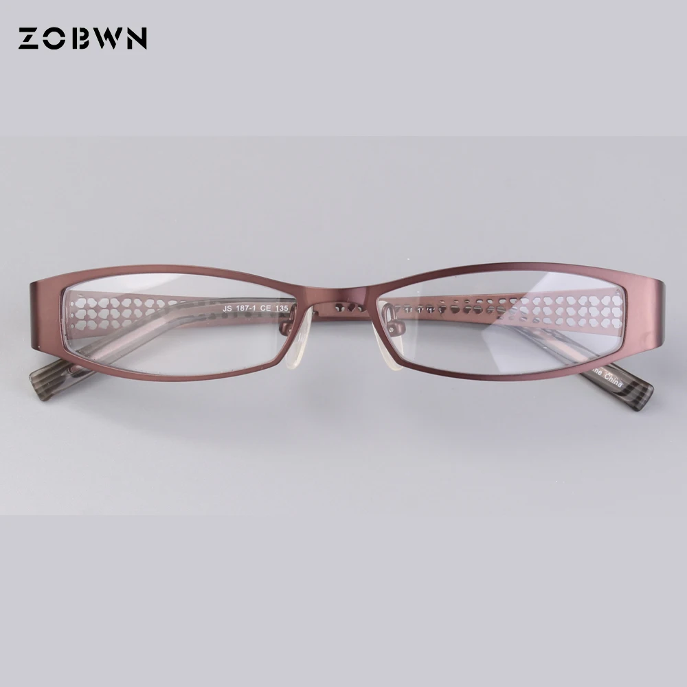 

Pink color glasses frames half rim Eyeglasses Frames Women clear Designer Eyewear Frame Optical Eye Glasses Frame Oculos De Grau