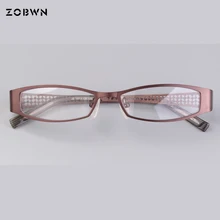 Pink color glasses frames half rim Eyeglasses Frames Women clear Designer Eyewear Frame Optical Eye Glasses Frame Oculos De Grau ee women titanium eyewear frames round frame glasses titanium frame optical glasses oculos de grau clear eyeglasses