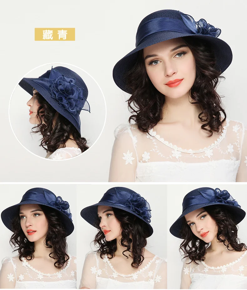 New Fashion Hat Sunscreen Straw Cap Foldable Fisherman Cap Folding