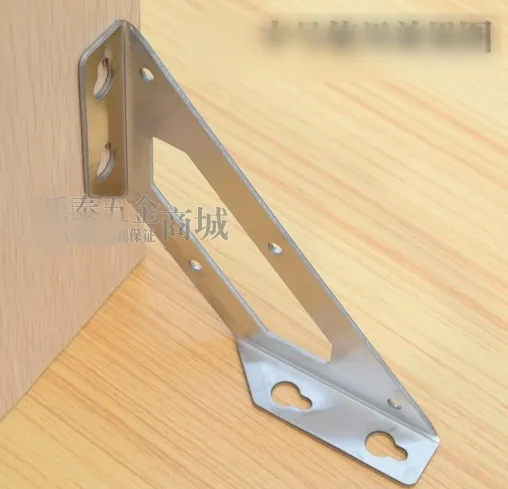 

145x65mm Three stainless steel surface fixing Multifunctional furniture hardware fittings universal angle thickness:3mm