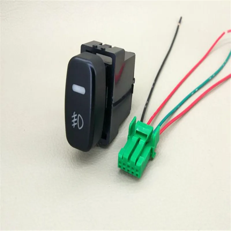 

LARATH Free shipping ! For Mitsubishi Lancer Fog lights button switch & Recorder switch & LED switches