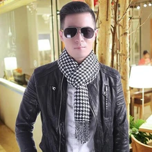 New Autumn Winter Fashion Shawl Europe Scarves Men Couple Warm Cashmere Scarf Scottish Tartan Shawl 190cm