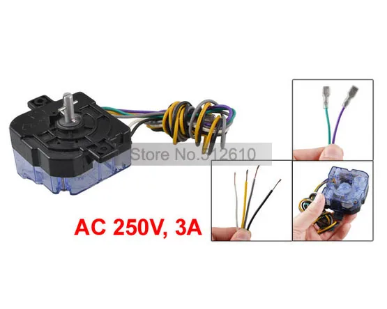 

DXT15SX AC 250V 3A 6 Wires Single Shaft Timer for Washing Machine Washer