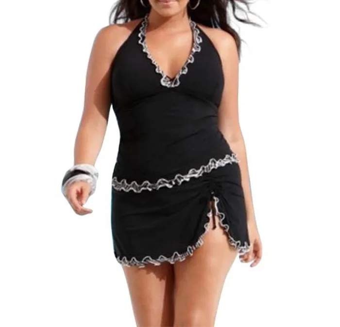 halter neck swimsuit