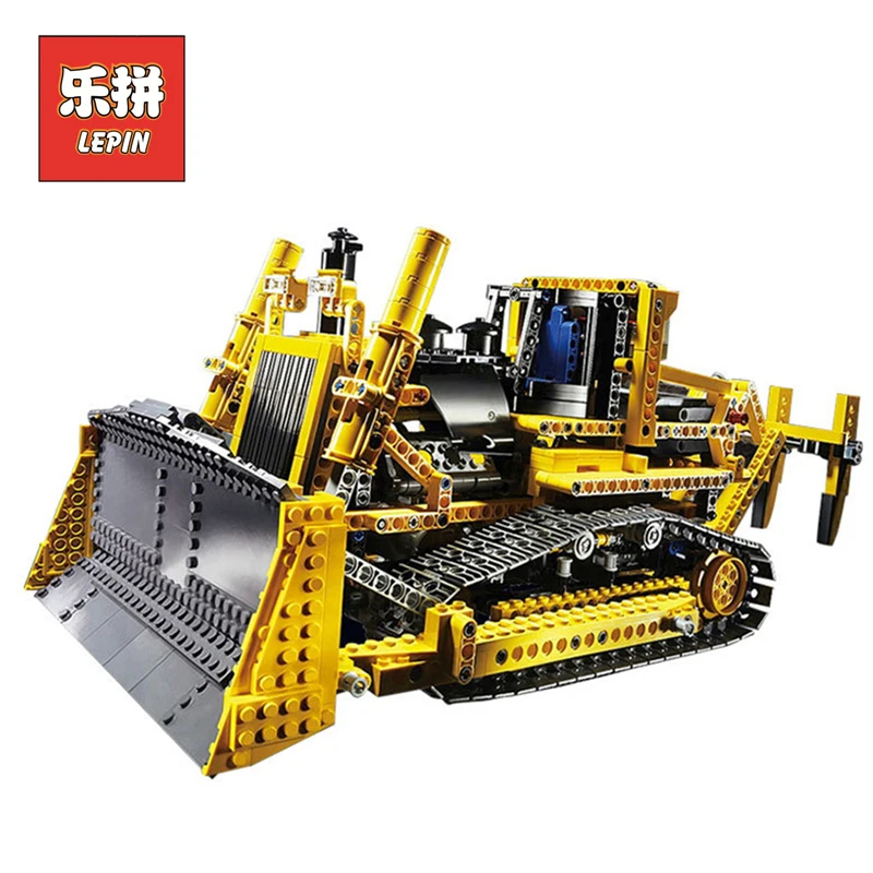 

LEPIN technic 20008 Creative the bulldozer Car Model Building blocks brick toys kits Compatible legoing 8275 Christmas kids gift