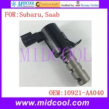 Клапан управления маслом VVT с переменным синхронизацией соленоида использовать OE NO. 10921AA040/10921-AA040 для Subaru Saab