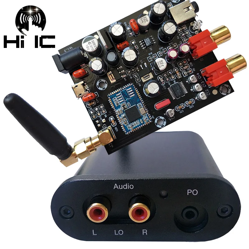 Hi-Fi аудио CSR8675 Беспроводной Bluetooth 5 0 приемника PCM5102A APTX HD I2S декодер DAC доска с