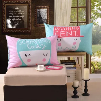 

Queen King Pillow Decorative Body Pillow Plain Design Qualified Bedclothes Size 48x74cm Bedding Valentine's Gift 2pc/Lot