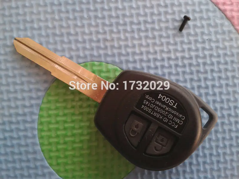 

1pcs of New Key case For Suzuki VITARA SWIFT IGNIS SX4 Liana ALTO 2 button remote key FOB shell, S41 Blade no logo