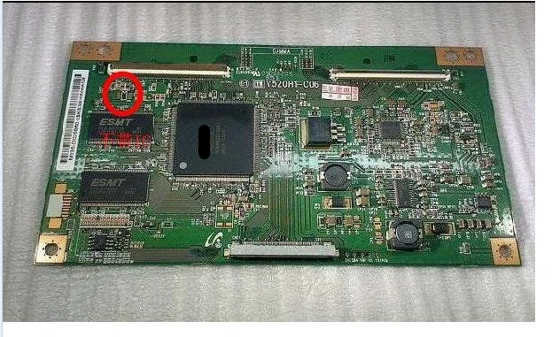 Без IC TYEP V520h1-c06 оригинальная v520h1-l08 логическая плата t-CON | Электроника
