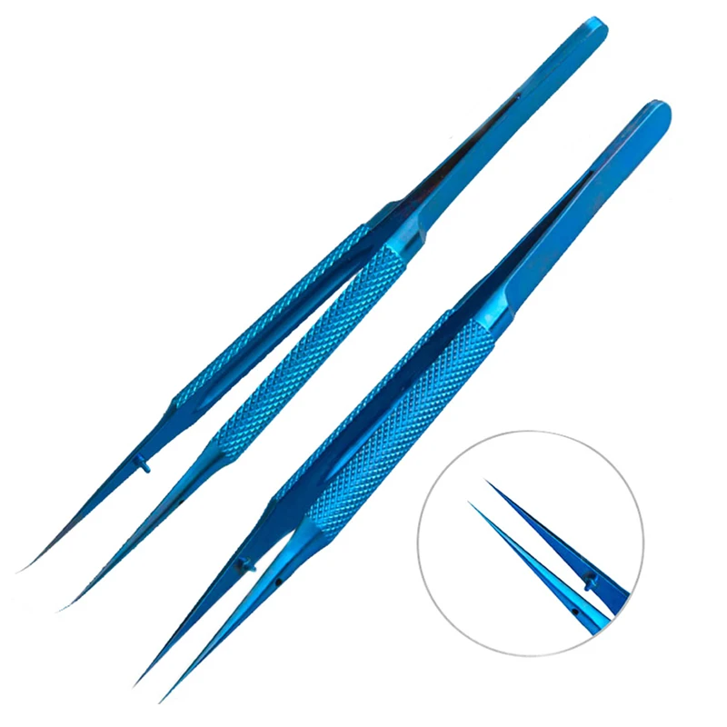 

Titanium alloy tweezers professional maintenance tool 0.15mm edge precision fingerprint tweezers Apple main board copper wire