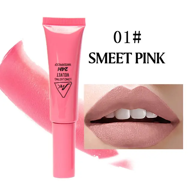 MK Lipgloss 24 Hour Long Lasting Waterproof Velvet Matte Lip Gloss