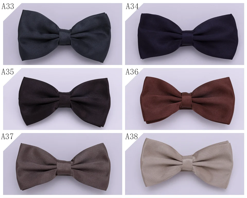 Для мужчин с бантом модные однотонные узкие Bowties черный галстук-бабочка Золотая Бабочка Красный Зеленый Розовый сине-белые классический