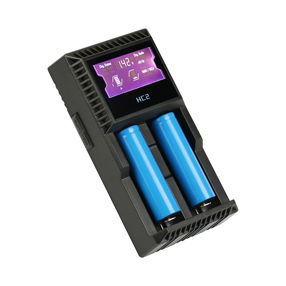 Зарядное устройство KingWei HC2 Li-Ion IMR LiFePO4 Ni-MH 10 шт. универсальное многофункциональное