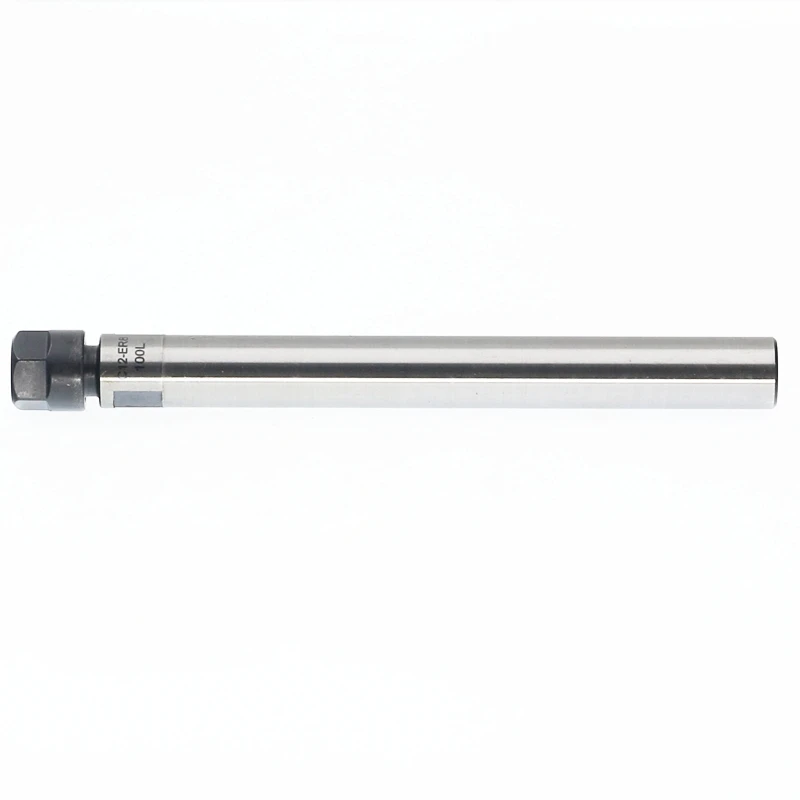 

1PCS A type nut C12 ER20 100L collet chuck deep processing straight shank 12mm extension rod for CNC mill