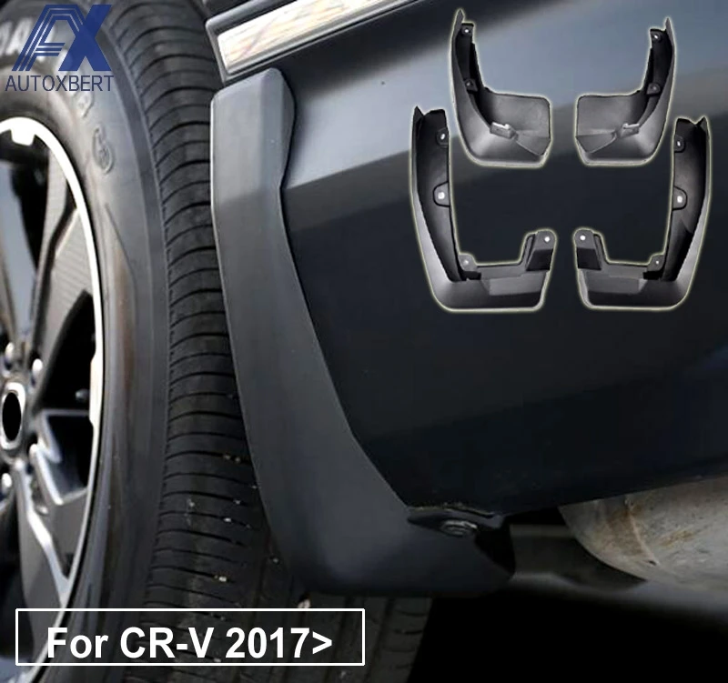 

AX For Honda CR-V CRV 2017 2018 OE Styled Molded Car Mud Flaps Mudflaps Splash Guards Mud Flap Mudguards Accessories 08P00TLA100