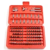 100pcs/set Bits Set Sturdy Chrome Vanadium Steel Screwdriver Bit Head Set Professional 1/4'' Hex Bit Set With Case ► Photo 1/5