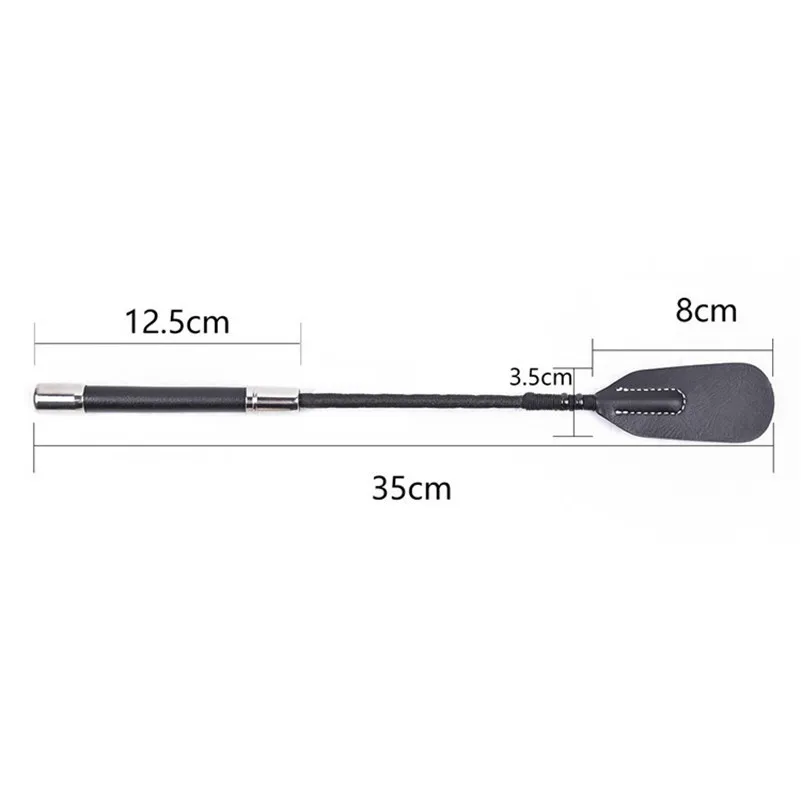 Morease Leather Horse Whip Butt Spanking Sexy Erotic Ass Flogger Flirt Fetish BDSM Slave Bondage Sex Toy for Couple Women