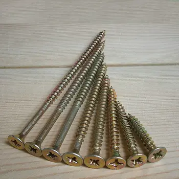 

M5/ M6 Phillips countersunk head Self-tapping carbon steel screws 30mm-200mm M6x160mm (5PCS)