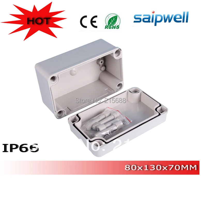 

2014 Most Popular Waterproof Control Box IP66 80*130*70mm