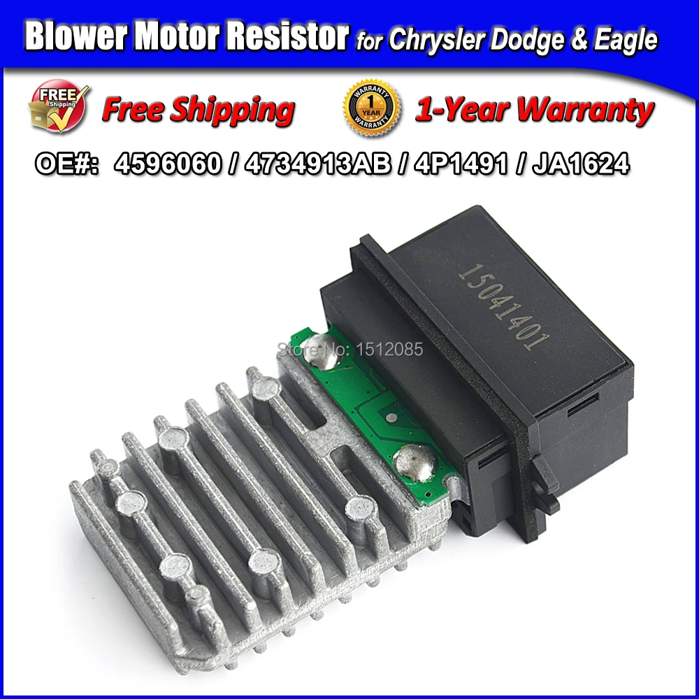 HVAC Blower Motor Regulator Resistor For Chrysler 300M Concorde