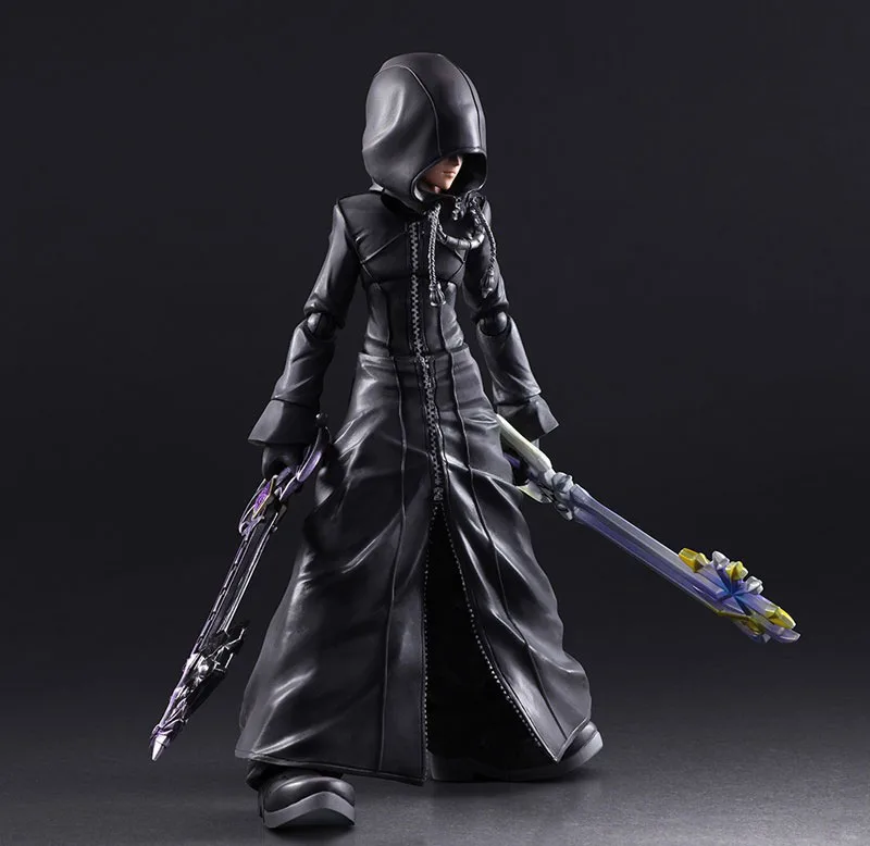 25cm Play Arts PA Kai Kingdom Hearts 2 Sora PVC Action Figure Collection Model Toy Free Shipping (3)