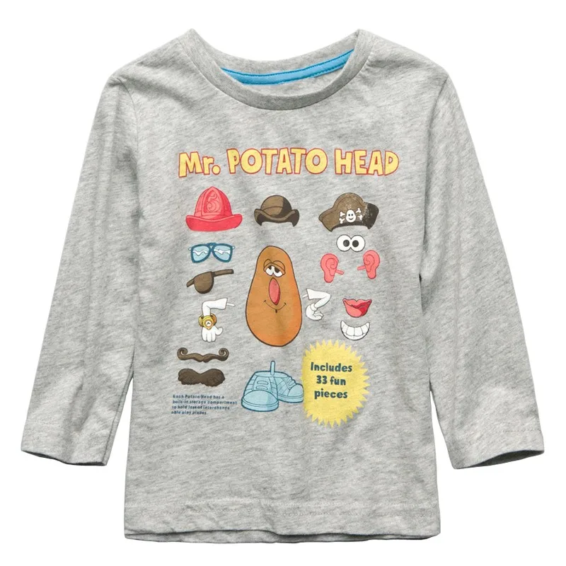Новинка; сезон осень-зима; футболка с длинным рукавом и рисунком; футболка для маленьких мальчиков и девочек; Брендовая детская повседневная одежда; футболка; одежда из хлопка