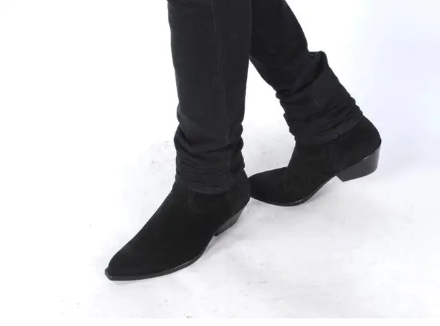 mens cheetah print boots