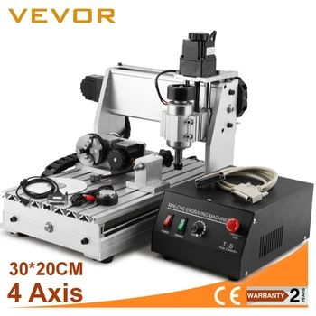 

NEW USB CNC ROUTER ENGRAVER ENGRAVING CUTTER 4AXIS 3020T WOODWORKING MILLING