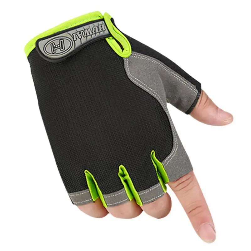 Мужские и женские перчатки для скалолазания на полпальца, велосипедные перчатки, летние спортивные перчатки для фитнеса, противоударные велосипедные перчатки
