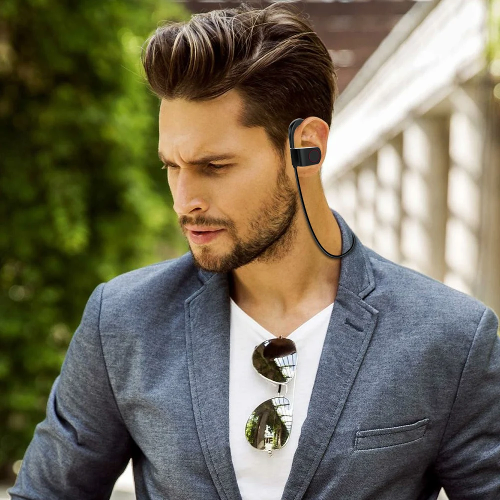 Bluetooth наушники с микрофоном для телефона водонепроницаемые беспроводные