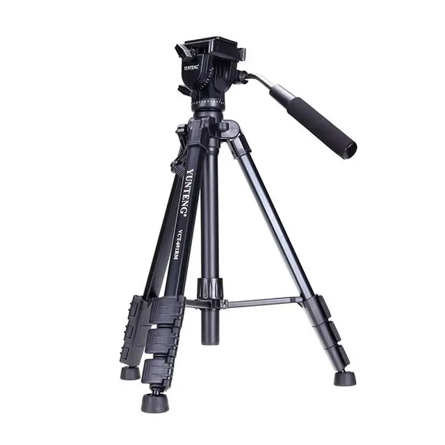 US $40.39 YUNTENG VCT-691 Professional Aluminum Tripod with Pan Head & Bag for DSLR Camera 691